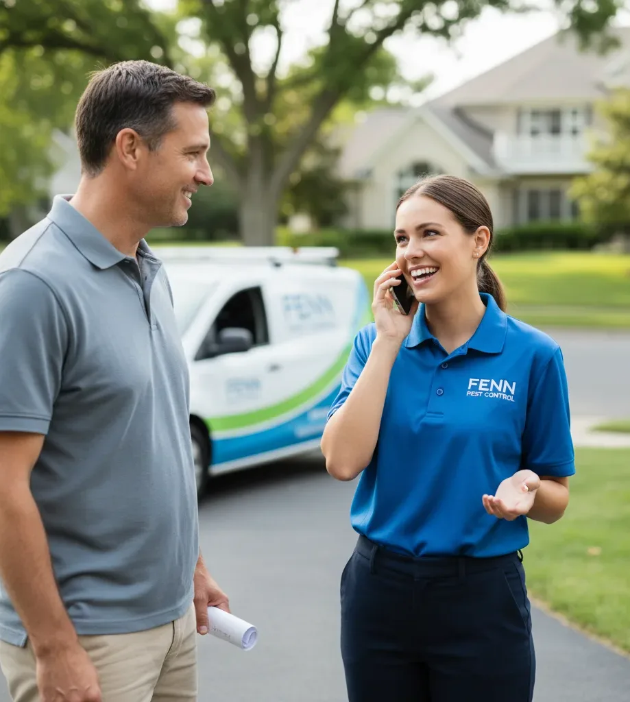 Fenn Pest Control customer support in Haworth
